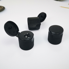28/415 plastic shampoo bottle cap lotion lid plastic flip top cap for bath gel shampoo skin care bottles