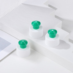 28mm pull Plastic Ball Rod Caps for plastic bottle