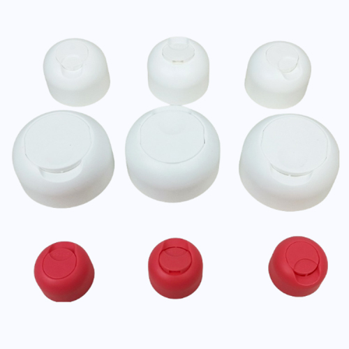 M20/24/28 Wholesale Smooth Disc Top Caps pp material smooth plastic shampoo disc top cap