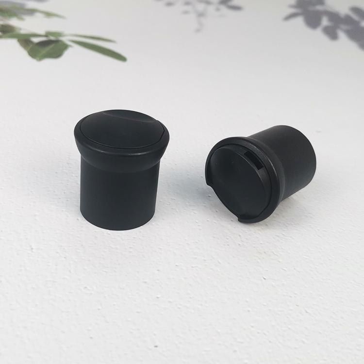 24/415 matte black body wash bottle disc top cap gammer for bath gel shampoo skin care bottles