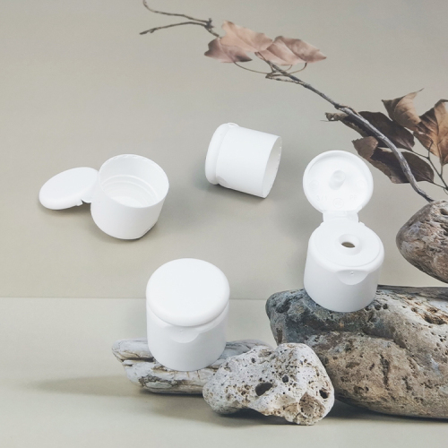 Flip top cap 28 410 Plastic Snap Top Caps flip top cap for bath gel shampoo skin care bottles