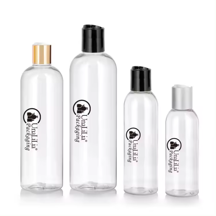 5ml 20ml 30ml 50ml 60ml 100ml 120ml Clear PET Plastic Small Shampoo Bottles Empty Travel Size Shower Gel Bottle