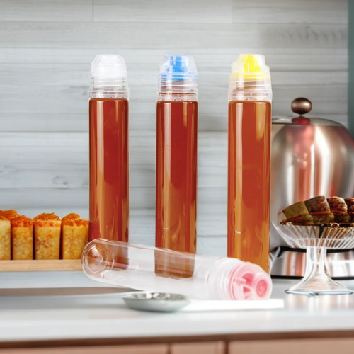 130g PET Honey Squeeze Bottle with Flip Cap