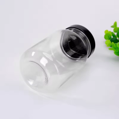 Honey jar 500 ml transparent plastic sealed honey clear jar bottle candy bottle jar plastic honey PET empty bottle