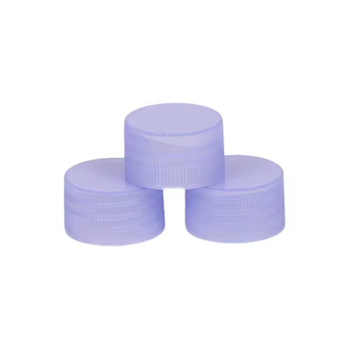 Reusable PP Plastic Bottles Screw Top Cap 28 Neck Size Purple Screw Cap For Cosmetic Packaging Bottle