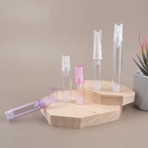 Refillable 5ml 10ml 15ml Vacuum Lotion Dispenser Cosmetic Bottles For Eye Cream Small Mist Spray Bottle