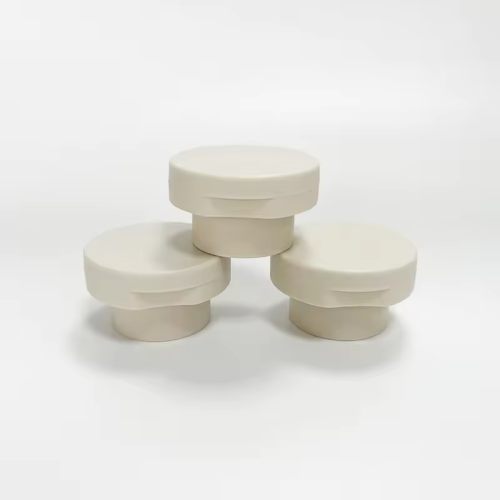 Customized Size Shampoo Conditioner Flat Flip Top Cap 24mm Neck Size Plastic Bottle Screw Cap Flip Top Cap