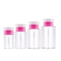 Factory Direct Sale 60ml 100ml 150ml 200ml Cosmetic Toner Nail Polish Remover Bottle Custom Lotion Bottle