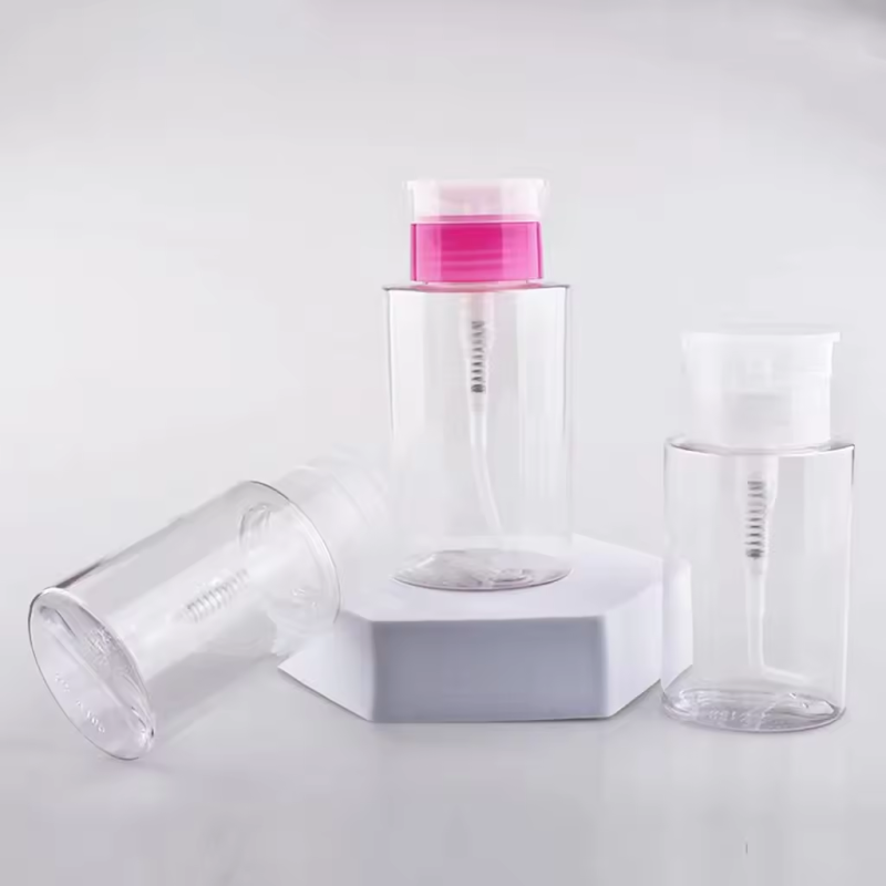 Factory Direct Sale 60ml 100ml 150ml 200ml Cosmetic Toner Nail Polish Remover Bottle Custom Lotion Bottle