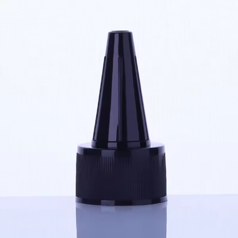 Various 18 20 24 28 32mm Long Nozzle Screw Sauce Bottle Twist Cap Plastic Twist Top Cap For Tomato Sauce Honey Bottle