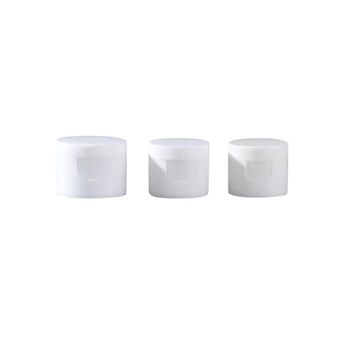 Wholesale Cosmetic Container Round Flip Top Cap 24/410 Plastic Bottle Flip Top Cap For Lotion Bottle