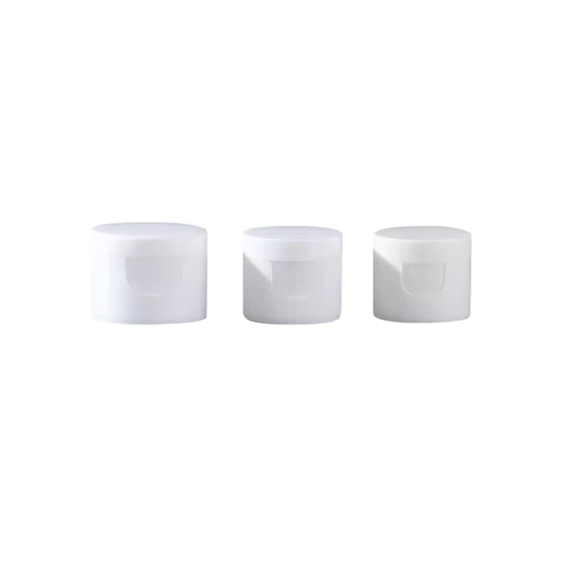 Wholesale Cosmetic Container Round Flip Top Cap 24/410 Plastic Bottle Flip Top Cap For Lotion Bottle