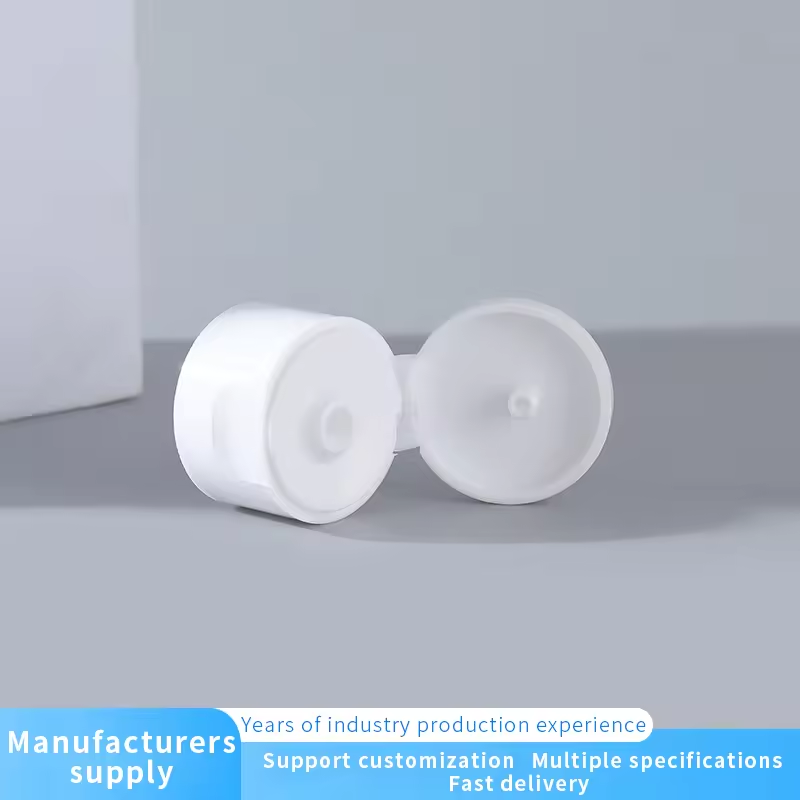 Wholesale Cosmetic Container Round Flip Top Cap 24/410 Plastic Bottle Flip Top Cap For Lotion Bottle