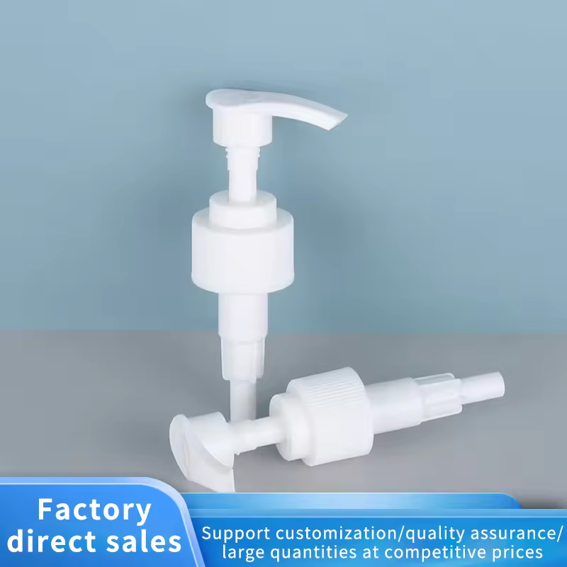 butesSamplesCustomizationRatings & ReviewsKnow your supplierProduct descriptions from the supplier Direct Sale White Plastic Soap Lotion Shampoo Bottle Head Pump 24/410 28/410 Wide Neck Screw Lotion Pump