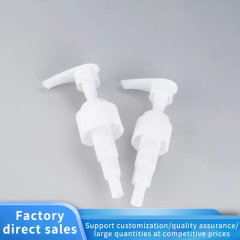 butesSamplesCustomizationRatings & ReviewsKnow your supplierProduct descriptions from the supplier Direct Sale White Plastic Soap Lotion Shampoo Bottle Head Pump 24/410 28/410 Wide Neck Screw Lotion Pump