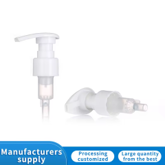 Custom 24/410 28/410 Body Wash Hair Conditioner Oil Lotion Pump White All Plastic Lotion Pump