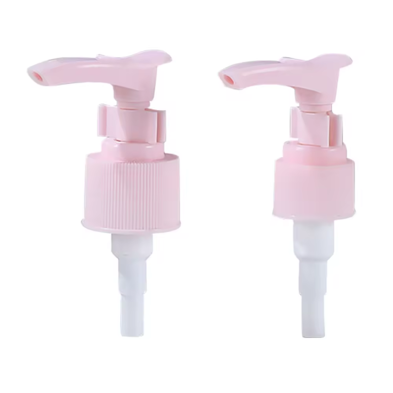 Customizable Size Clip Lotion Soap Liquid Dispenser Bottle Pump 20/410 24/410 28/410 Plastic Pink Lotion Pumps