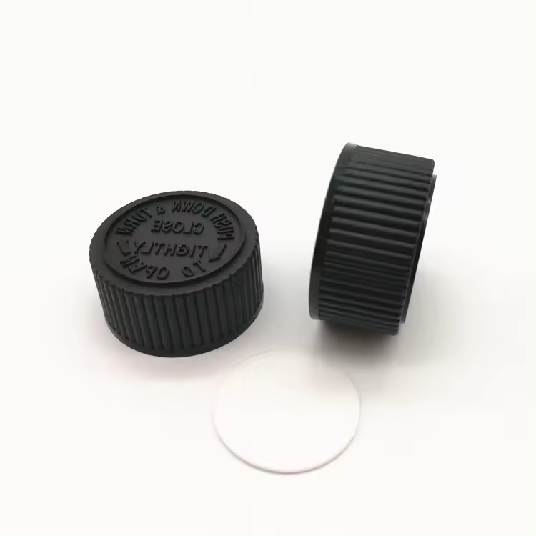 Direct Sale Child Safety Medicine Bottle Screw Cap 28mm Plastic Bottle Screw Top Cap For Healthcare Products
