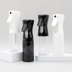 200ml 300ml 500ml Plastic Continuous Fine Mist Spray Bottles For Hair Salon Hairdressing Refillable Trigger Bottle