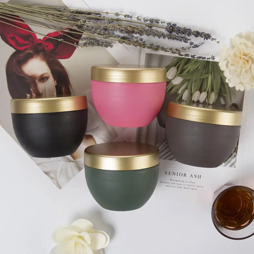 Manufacture Wide Mouth Body Cream Jars With Electroplated Lids 250ml Pp Plastic Body Scrub Cream Jar
