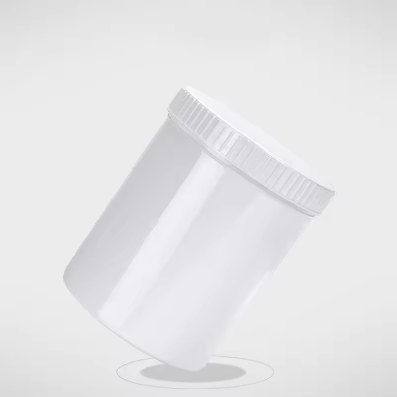 Customized 100ml 250ml 500ml 1000ml Powder Packaging Bottle Plastic Protein Jar Supplement Powder Can