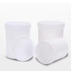 Customized 100ml 250ml 500ml 1000ml Powder Packaging Bottle Plastic Protein Jar Supplement Powder Can