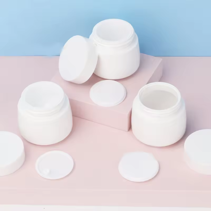 Wholesale 20g 30g 70g PET Plastic Container Jar For Mask Eye Hair Body Cosmetic Face Cream Jars With Lids