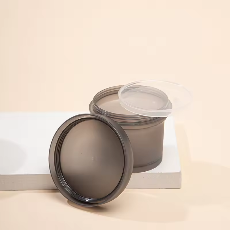 Factory Price 200ml Body Cream Jar With Lid Scrub Jar For Body Butter Cream Pp Plastic Cream Container Jar