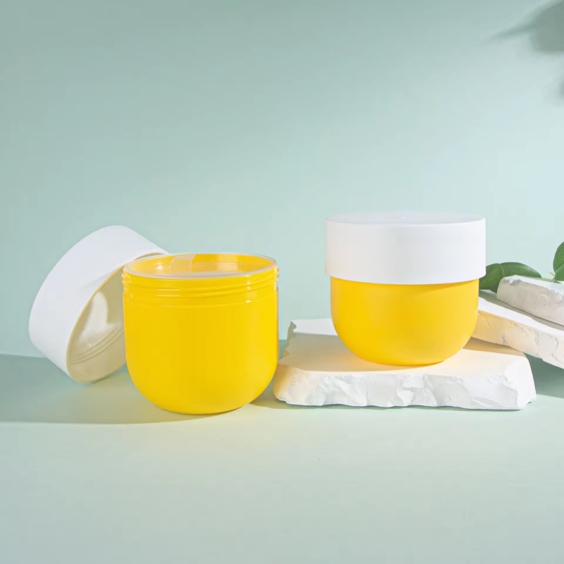 Sustainable 300g Body Cream Jar PP Material Cream Jar For Hair Body Care Plastic Cream Jar Container