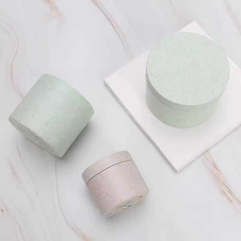 Factory Supply Eco Material Cosmetic Jar For Eye Cream Double-Layer 30ml 50ml 100ml 120ml Face Cream Recyclable Jar