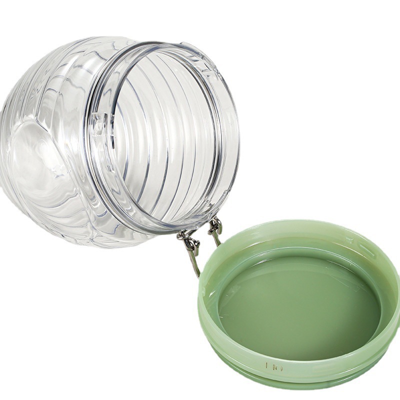 500ml food grade PET plastic jar dried fruit and grain storage jar new honey packaging jar