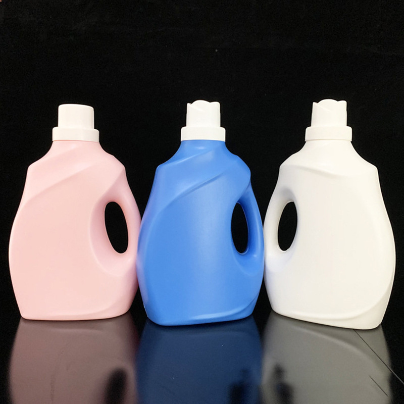 Customized Empty Liquid Laundry Detergent Packaging Container HDPE Plastic Liquid Laundry Detergent Bottle