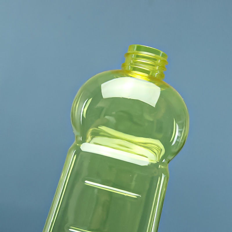 Plastic Liquid Dish Soap Bottle 500ml 16oz Clear Floor Cleaner Dishwashing Bottle Cleaner Kitchen Container Packaging