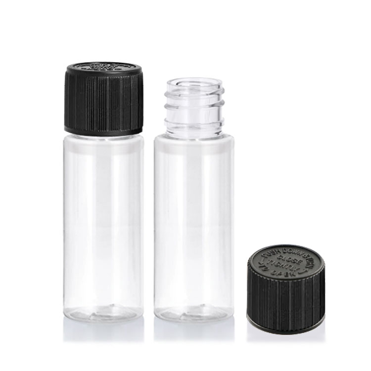 20ml 0.67oz PET plastic cylinder bottle