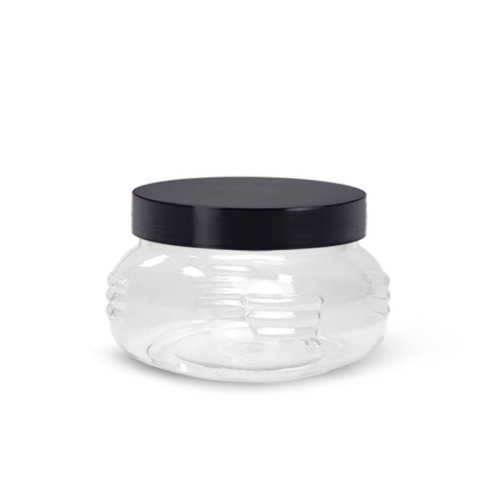 350ML convex ring square jar