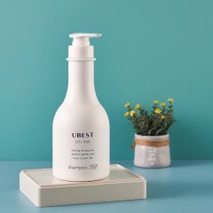 30-200ml spray bottle shampoo lotion bottle high neck push bottle matte cosmetic bottle