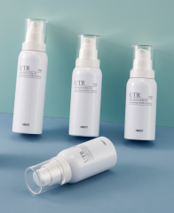 60ml lotion bottle 100ml sunscreen spray bottle 150ml toner bottle transparent PET cosmetics