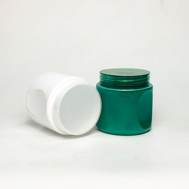 500ML concave sided round Jar