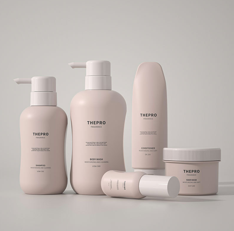 30ml dropper bottle 200ml facial cleanser hose 300ml shampoo bottle PET 500ml shower gel bottle