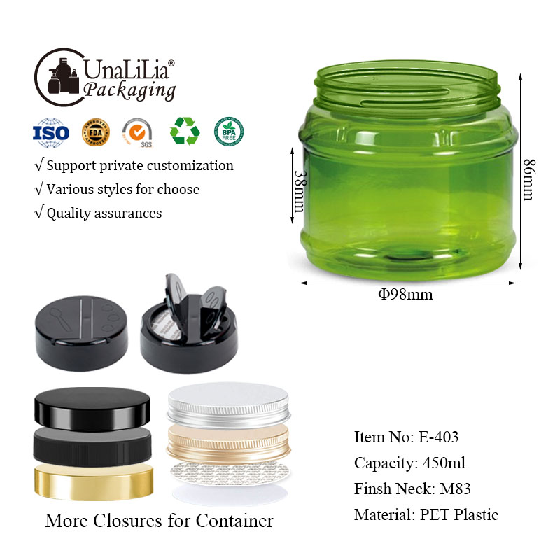 450ML unique jar