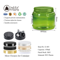 450ML unique jar