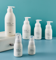 100ml lotion bottle large capacity 500ml cleaning bottle PE plastic bottle foam bottle cosmetic packaging material
