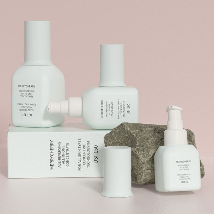 50ml essence bottle 80ml lotion bottle 150ml spray bottle 100ml PETG plastic cosmetic packaging material