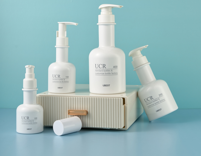 Plastic bottle 50ml100ml spray bottle lotion bottle press bottle cosmetic packaging material hand sanitizer bottle