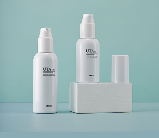 PET spray lotion bottle 50ml150ml small capacity white lotion bottle cosmetic bottle sub-bottling