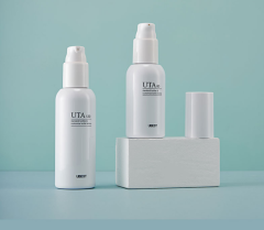 PET spray lotion bottle 50ml150ml small capacity white lotion bottle cosmetic bottle sub-bottling