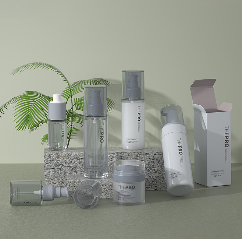 Custom 100g lotion bottle 150ml press spray bottle PET lotion cosmetic bottle plastic bottle