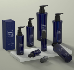 50ml essence bottle 100ml lotion bottle PET plastic 150ml press cosmetic packaging material 120ml bottle