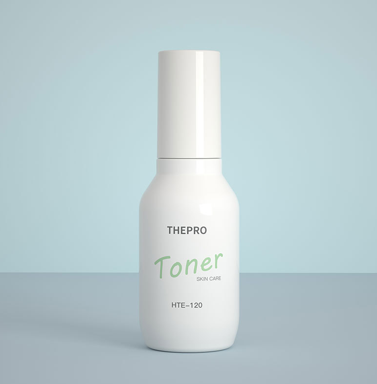 White PET plastic 150ml push lotion bottle water lotion essence packaging high-end cosmetic bottle
