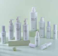 50ml essence bottle 100ml lotion bottle PET plastic 150ml press cosmetic packaging material 120ml bottle